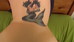 Blonde milf with pierced nipples is screaming from pleasure while getting fucked harder than ever