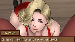 Ravishing blonde babe is making out with a guy she wants to fuck as soon as possible