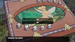 Cartoon redhead with nice, firm tits got naked and expects to, at least get fucked good