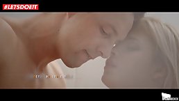 Hot teen is getting hammered very hard after giving a blowjob to her new guy