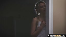 Seductive babysitter is often having casual sex with her employer, because his dick feels so good
