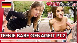 Petite chick, Sarah Kay is often sucking dicks in a local park, free of any charge