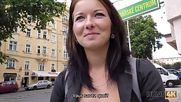 Denisse is in the mood for a quick, casual fuck with a stranger, until she cums