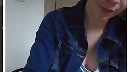 Red haired teen is about to do some naughty stuff for us, just for fun