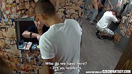 Girls are getting banged through gloryholes and moaning from pleasure, because it feels so good