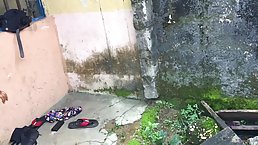 Nigerian woman with a massive butt is cheating on her husband and moaning while cumming