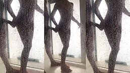 Carel is having a blast while Ria is sucking his rock hard dick in the shower