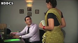 Insatiable Indian woman is only thinking about sex with one of her husband's handsome friends