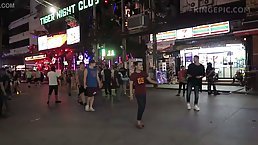 Gorgeous, Asian girls in mini skirts are walking around looking for men who would fuck them