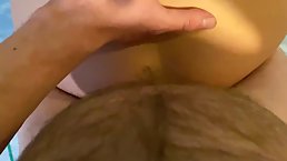 Anal sex loving, Russian woman is getting nailed next to the swimming pool and enjoying it