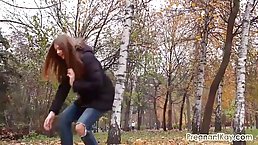 Sweet, pregnant teen is displaying her naked body on cam, just for the fun of it