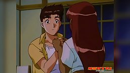 Cartoon babe is getting ready for a casual fuck and a very intense orgasm, in the end
