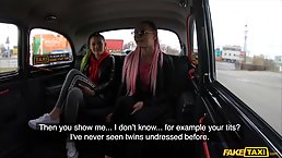 Barely legal girls like to pay for the taxi ride with their pussies and lips