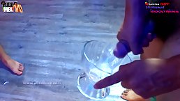 Danna is having steamy sex all night long and even eating loads of fresh cum