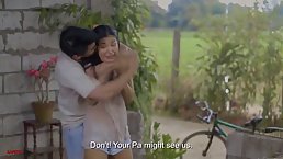 Horny farm girl is always in the mood for a casual fuck and an intense orgasm