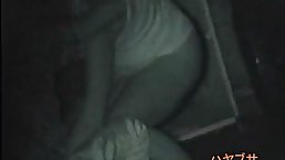 Insatiable babe was caught on tape while she was cheating on her boyfriend late at night
