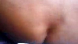 Mature, African woman is sucking dick in the nature and getting it from the back