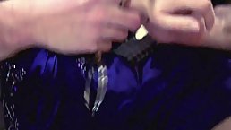 Flirty teen brunette got tied up, tortured and fucked by a kinky guy from the neighborhood