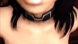 Busty brunette from a video game is getting fucked like a pornstar and enjoying it