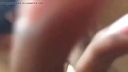 Indian chick is making a porn video with her boyfriend and moaning from pleasure while cumming