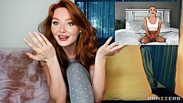 Azul Hermosa and Lacy Lennon are masturbating while watching each other on cam and enjoying it