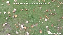 Hot brunette got into a stranger's car and ended up having wild sex with him