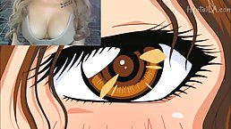 Cartoon babe can't hold back from having sex when she sees a rock hard dick