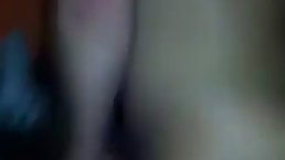 Horny, amateur babe is eagerly sucking dick in the middle of the night and enjoying it