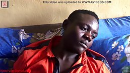 Black dude was caught jerking off, while he was getting ready to fuck a married woman