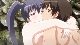 Cartoon babe, Kaihasu Zanmai and her friend like to have sex once in a while