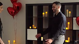 Latin brunette in sandals with high heels, Emily Willis got her daily dose of fuck