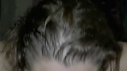 Her sweaty blond hair is falling on her face while she sucks his cock yet Sunshine never stopped
