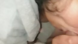 Amateur brunette’s friend pushed fingers in her cunt to verify she was wet enough for his cock