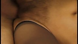 Mature blonde in stockings likes to feel his rock hard cock slide into her, to the hilt