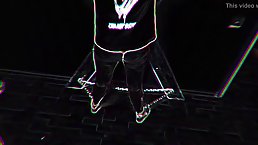 Asian teen Furiyssh is restrained on St. Andrew cross and whipped across her butt just for fun