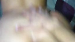 Horny brunette is moaning while getting fucked in a doggy- style position, because it feels so good