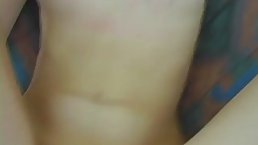 Amateur, Asian babe is blushing while sucking a rock hard dick and expecting a good fuck