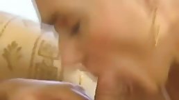 Insatiable, German granny has hooked up with a delivery guy, just to have wild sex with him