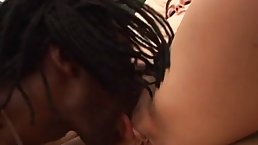 Ryden is eagerly sucking one of the biggest black dicks she has ever seen, before getting fucked