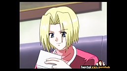 Naked cartoon babe with big boobs is moaning while getting fucked, because it feels so good