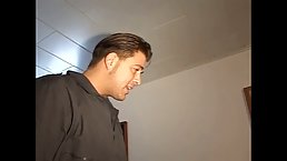 Slutty amateur brunette with ample assets is sucking her friend's dick and getting her pussy licked