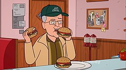 Ordinary, cartoon girls are often thinking about sex, even with men they have never met before