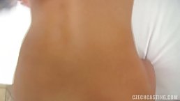 Experienced, Czech blonde, Milena is sucking cocks for free, but expects a good fuck, in return