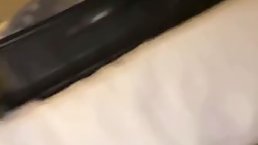 Slutty brunette with big tits is sucking her step- brother's cock and expecting a facial cumshot