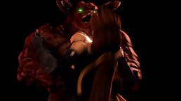 Horny monsters are fucking slutty Human girls in various places and enjoying it a lot