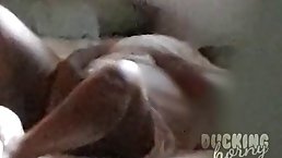Horny BBW is masturbating in her bedroom not knowing that someone is secretly watching her