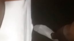 Insatiable Ebony plumper is getting nailed in front of the camera, in the middle of the night