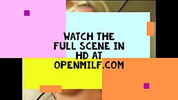 Busty, blonde mature is getting stuffed with a big, hard cock and enjoying it a lot