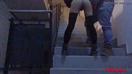 Amateur babes are rubbing dicks and getting fucked in various public places during the day