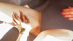 Kara and Kattka are giving pleasure to each other while they are alone at home